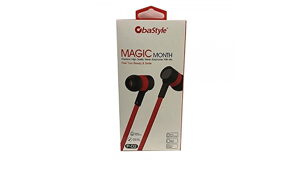 mshop Cuffie Auricolari Stereo in-Ear Effetto Audio Jack 3.5MM Gommini  OBASTYLE P-D2 : Amazon.it: Elettronica