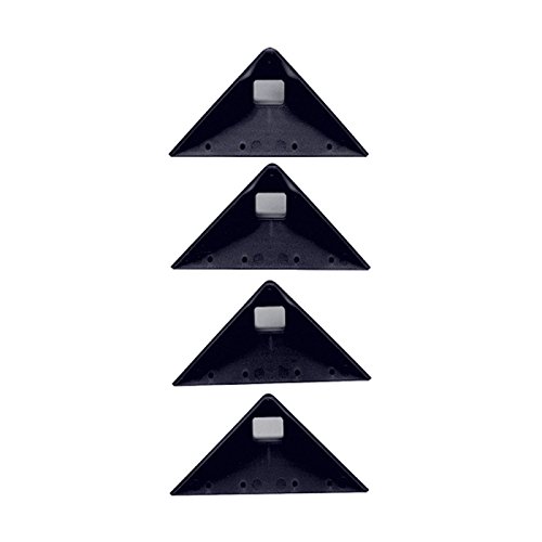 Easy Work G-20204 Antirutsch-Ecken für Transporte im Kofferraum, schwarz (6 x 4er Pack)