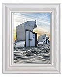 VIELSEITIG EINSETZBAR: Egal ob für Hoch- oder Querformatbilder, der Wechselrahmen hat einen Aufsteller bis zur Größe 15x20cm und besitzt ab dem Format 40x50cm hochwertiges Plexiglas.