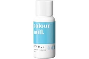 Colour Mill Next Generation Oil Based Food Colouring 20ml Sky Blue