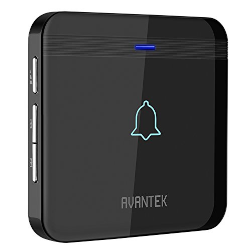 Preisvergleich Produktbild AVANTEK RB-1 Zusatzempfänger für Türklingelsystem, Schwarz