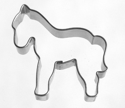 Keksausstecher Pferd 5,8 cm r3 Edelstahl spülmaschinengeeignet