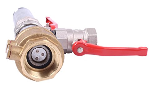 Doppelter Pumpenstock 1 1/4zoll mit Rückschlagventil - 3