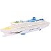 Produktbild Beetest-Kinder Elektro-Blitz-LED-Leuchten Sounds Ocean Liner Kreuzfahrtschiff-Modell-Spielzeug