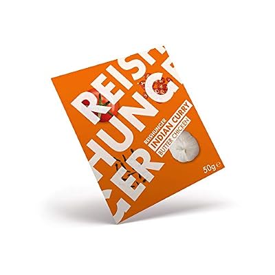 Reishunger Indische Curry Paste, Butter Chicken Paste im 4er Vorteilspack (4x50g) - Indian Curry - erhältlich in 50g und 200g