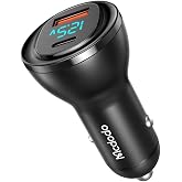 Mcdodo Cc-5670 95W 1Xtype-C 1Xusb Girişli Dijital G&ouml;stergeli Ara&ccedil; &Ccedil;akmak Şarji, Siyah