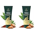 Nat Habit Ubtan Face Wash, Fresh Daily Tikta For Men & Women, Skin Brightening With Activated Wild Turmeric, Suitable For All Skin Types, Chemical & Sulphate Free, 100g (Pack of 2)