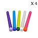 Price comparison product image 4PC Mixed Colors Beamer 78mm Airtight WaterProof Odor Proof Storage Container Tubes Doobie Medical Rx Vial Mixed Colors For Cigarettes, Cigars, Cones, Blunts, Spices and more