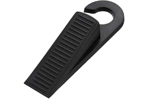 Biella Black Mouse Design Door Stopper Wedges – Stylish & Practical Non-Slip Safety Protectors for Home & Office, Ideal for Bathrooms, Kitchens & Interior Doors (PACK OF 1)