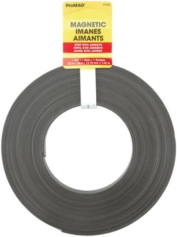 ProMag Adhesive Magnetic Tape 0.5-inch x 25-feet