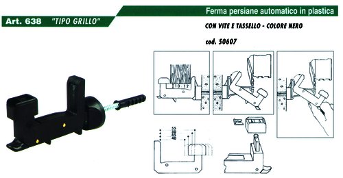 Preisvergleich Produktbild FERMAPERSIANA TIPO GRILLO ART.638