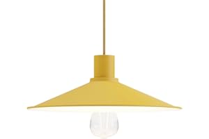 creative cables Paralume Swing in metallo smaltato con attacco E27 - Mostarda