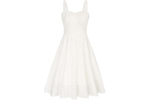 Belle Poque Damen Casual Cocktailkleid Sommerkleid Elegant Spaghetti Freizeitkleid A-Line Lang BP0380S22