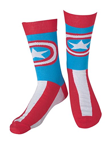 Preisvergleich Produktbild Captain America Socken 39 / 42 Schild Logo