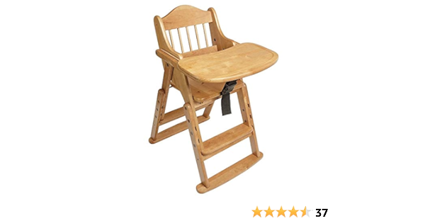 safetots folding wooden high chair