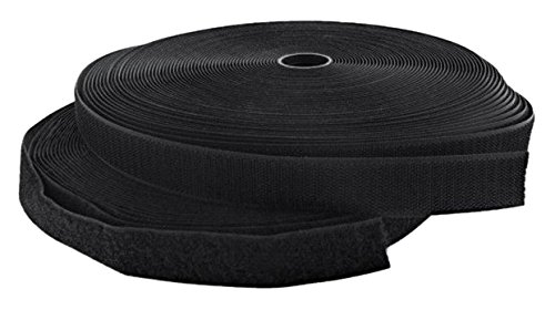 Preisvergleich Produktbild InLine 59933S Kabelbinder Klettverschlussband 2-teilig 25mm, 25m schwarz