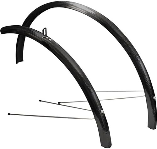 Nyc Tour Alloy Hammered Hybrid Fender, Black, 35-45mm/700cm