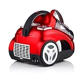 RZ Aspirateur sans Sac Filaire Ménage, Nettoyant Ultra-Silencieux Haute Puissance (2000W, Aspiration Puissante, 2 en 1, Filtration Multiple)