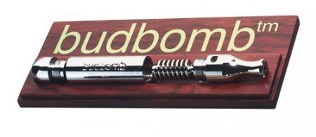 Budbomb Pipe à Tabac Argentée