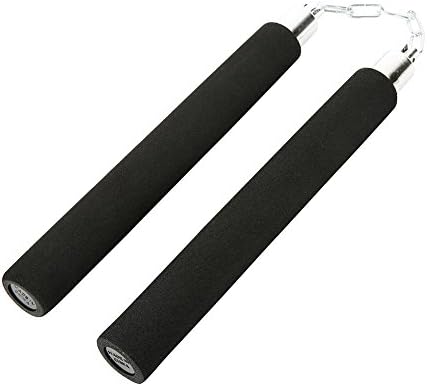 Tolina Foam Nunchucks Safe Fitness Perfect for Kids and Beginners,Blue/Black/Green/Red