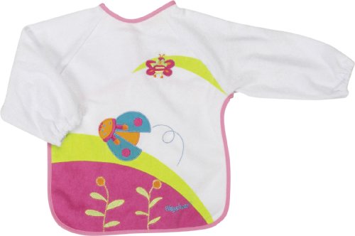 Playshoes 507197 Ärmel-Lätzchen Marienkäfer mit Folienunterlage