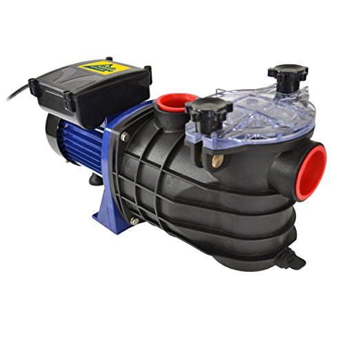 SONDERANGEBOT! Schwimmbadpumpe POOL-STAR-250/370/500/550/800/1100/1200/1600/2000, Poolpumpe – Filterpumpe Schwimmbad / Swimmingpool, energiesparsam zuverlässig und effektiv, leichte Filterreinigung (POOL-STAR 500) - 3
