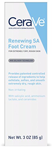 CeraVe Renewing System, SA Renewing Foot Cream, 3 Ounce