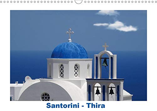 Santorini - Thira (Wandkalender 2020 DIN A3 quer)