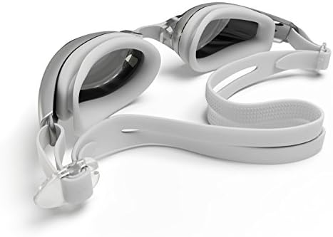 IFLYING Swimming Goggles with Clear Vision, Anti Fog and UV Protection for Adults and Kids (Silver)
