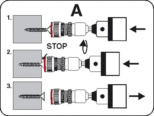 Connex COXT973222 Schraubkupplung Tiefenanschlag verstellbar - 5