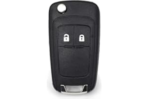 COVER KEY Cover Guscio Chiave Telecomando Compatibile con Vauxhall Astra Insignia Mokka Vectra Zafira Corsa Cascada Meriva Adam Karl Vivaro Protezione Caduta Urti