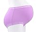 WANGSAURA Pregnant Women's Underwear Panties Model Lace Soft Smooth Cozy Maternity Briefs Knickers (Waist70-128cm/27.56"-50.39", purple)