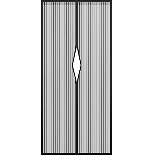 Preisvergleich Produktbild PhoneStar Magnet Fliegengitter Türvorhang 100x200cm Insektenschutz Moskitonetz