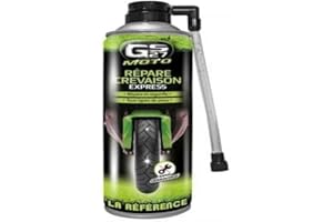 GS27 - REPARAPINCHAZOS Express - Reparador Express de pinchazos para Moto 300ml