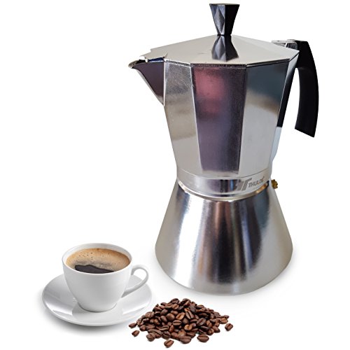 Induction Kaffeemaschine, Pot Stove Oven Top 9 Tassen Italian Style Induction Kaffeemaschine, Pot Stove Oven Top 9 Tassen Italian Style Bilder