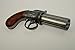 Produktbild Replik, englische Pistole Pepperbox, 6 schüssig, Percussionsrevolver