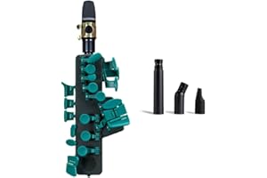 ODISEIMUSIC Odisei Music Travel Sax 2 (Forest green) + Accessory Pack | Saxofón electrónico | +50 sonidos | El más pequeño y ligero del mundo, practica en silencio