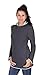 Milchshake Women's Maternity Hoodie -  Grey - Large