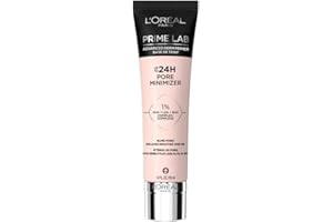 L'OREAL PARIS L'Oréal Paris - Base de Teint - Fixation du Maquillage 24H - Tous les Types de Peau - Prime Lab - Pore Minimizer