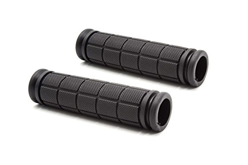 Preisvergleich Produktbild vhbw Lenkergriffe, Fahrradgriffe, schwarz, 23mm für Fahrrad