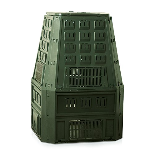 Prosperplast 19552 Kompostierer IKST800Z 800Liter, grün