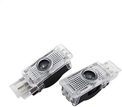 JDWG 1 Pair Car LED Projector Door Lamp Ghost Shadow Welcome Light Laser Courtesy Logo Kit