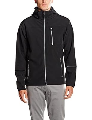 Mick Morrison 11608, Blouson Homme, Noir-Noir, Small
