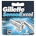 Produktbild -mit Gillette Sensor Excel Rasierklingen, 5 Stück, aunglo.