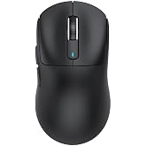 ATTACK SHARK X3 Pro 4K/8KHz Kablosuz Gaming Mouse &ndash; 49g Ultra Hafif Fare, PixArt PAW3395 Sens&ouml;r, 26000 DPI, BT/2.4G/Kablolu &Uuml;