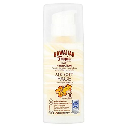 Hawaiian Tropic Silk Hydration Air Soft Face Sun Lotion SPF 30 50ml