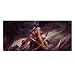 Produktbild MAOYU King Glory Game Mauspad mit Ghost Knife Watch Pioneer Hearthstone Legend Warcraft Dota Verdickungsnaht 800 x 300 x 3 mm Cyber Tastatur Pad