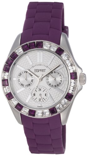 Esprit Damen-Armbanduhr Dolce Vita Analog Quarz Kautschuk