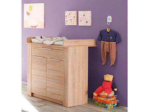 Preisvergleich Produktbild Wickelkommode Wickeltisch Wickelschrank Kommode Babyzimmer Möbel "Cinderella I"