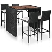 Rattan Bartisch Mit Stuhlen